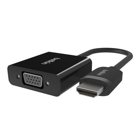 VGA to HDMI Adapter + 3.5mm Audio, HD video
