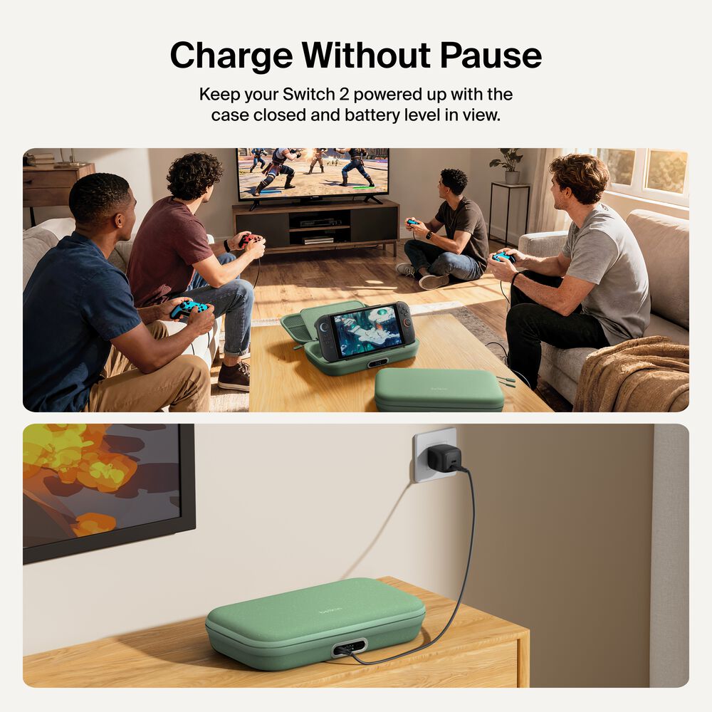 Charging Case Pro, Pistachio Green, hi-res