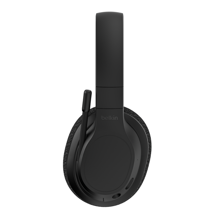 Wireless Over-the-Ear Headphones w/ Built-In Microphone