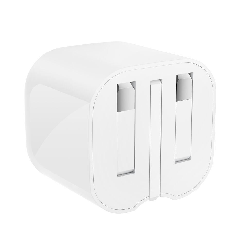 Dual USB-C GaN Wall Charger 67W, White, hi-res