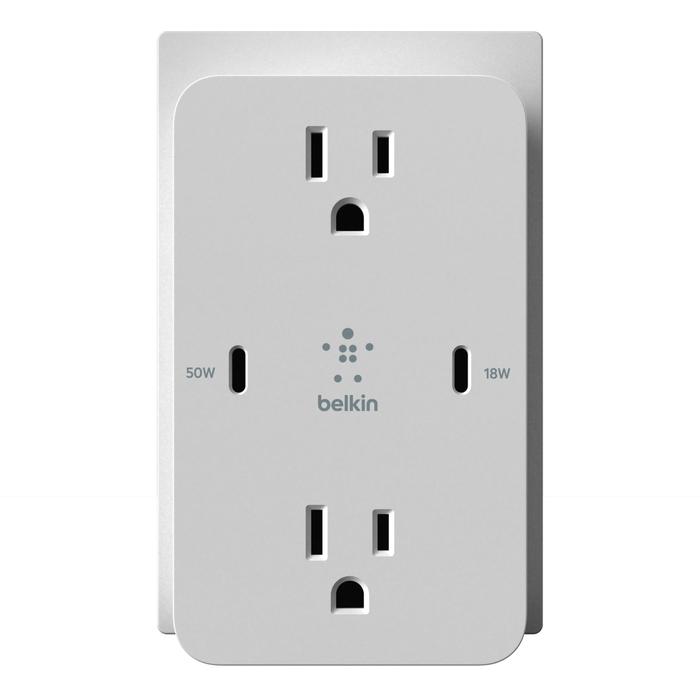 GaN Wall Plate, White, hi-res