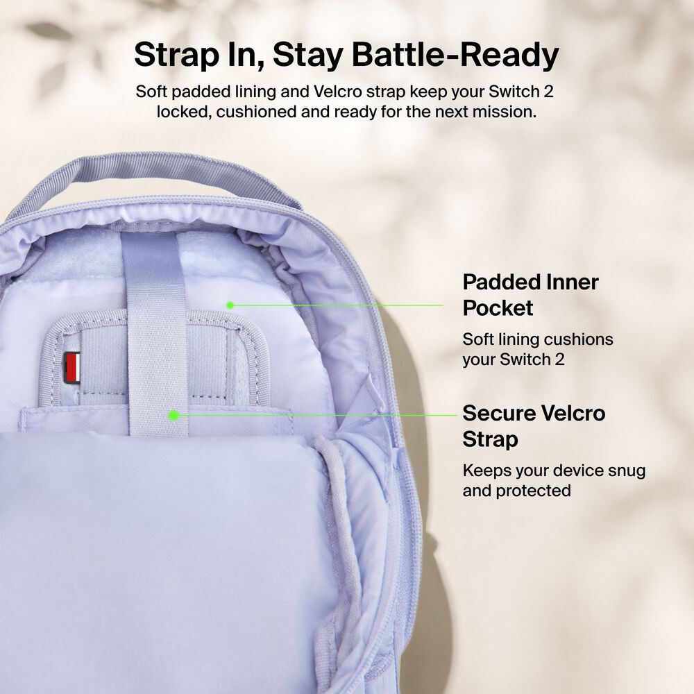 Travel Bag for Nintendo Switch 2, Lavender, hi-res