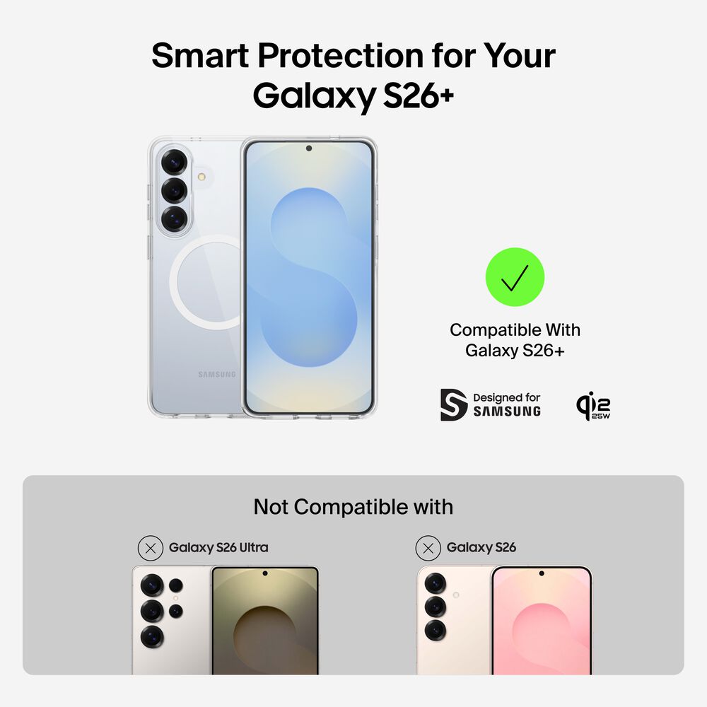 Clear Series Case for Samsung Galaxy S26+, , hi-res