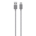 MIXIT↑™ Metallic USB-C to USB-A Charge Cable, Gray, hi-res