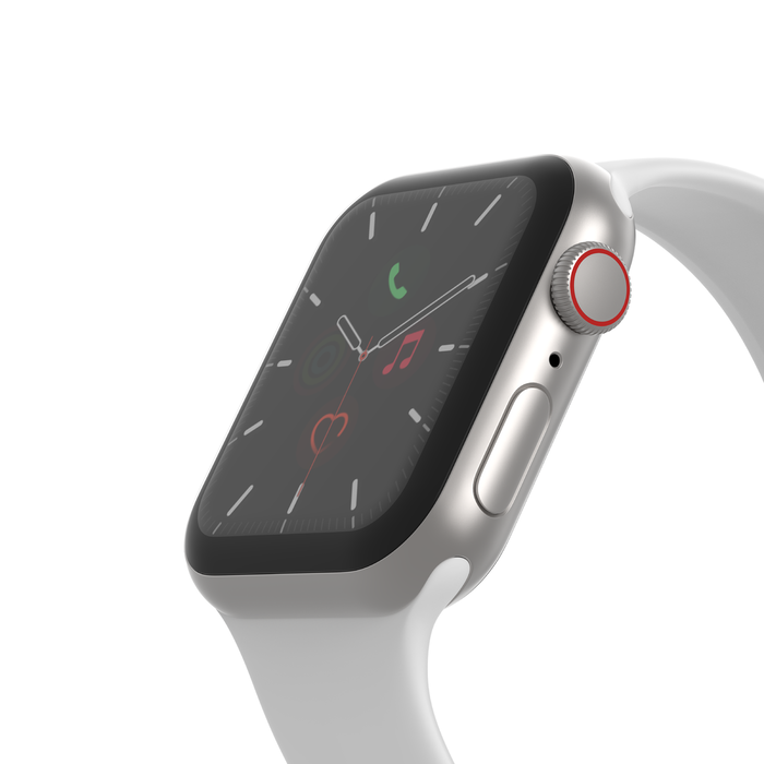 Protection d’écran SCREENFORCE™ TrueClear Curve pour Apple Watch Series 6 / SE / Series 5 / Series 4 (44 mm), , hi-res