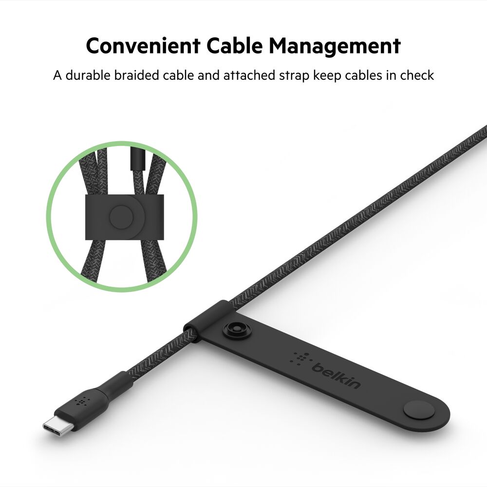 Portable Wireless Charger Pad with Official MagSafe Charging 15W, Black, hi-res