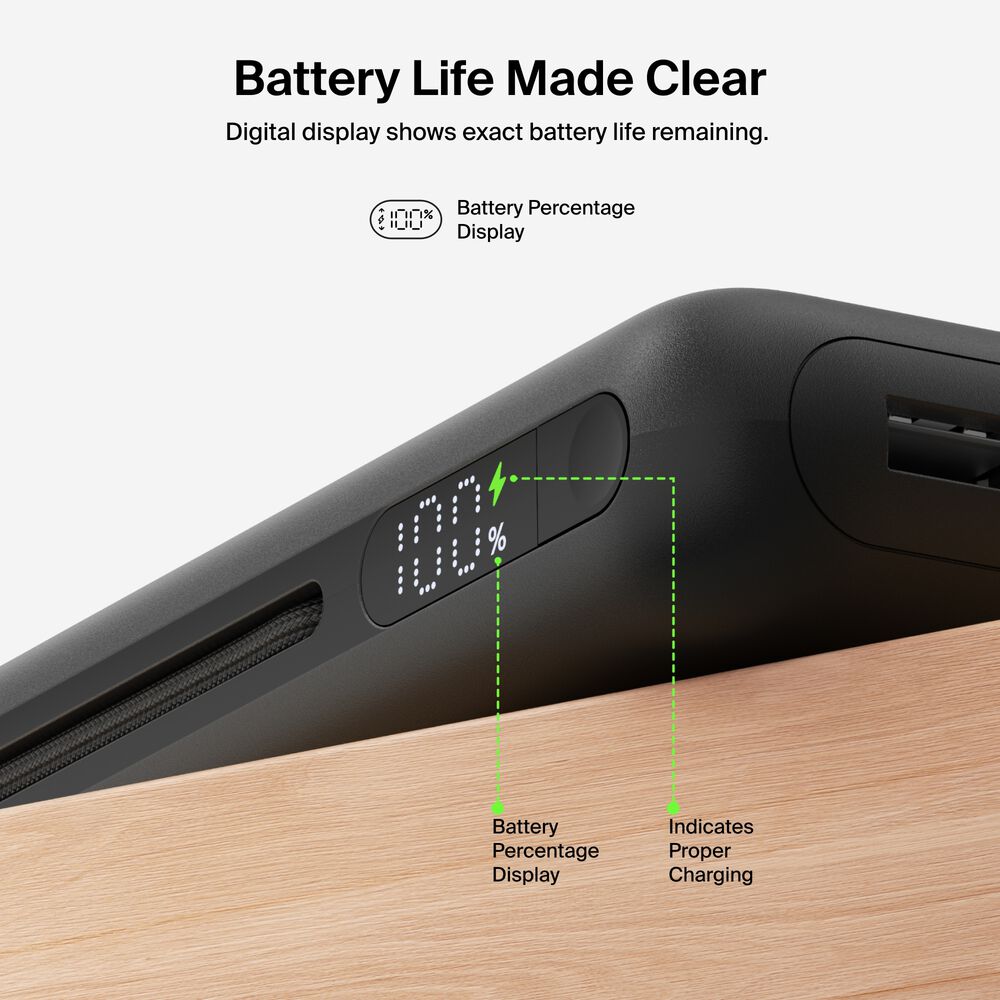 Laptop Power Bank 25K, Black, hi-res