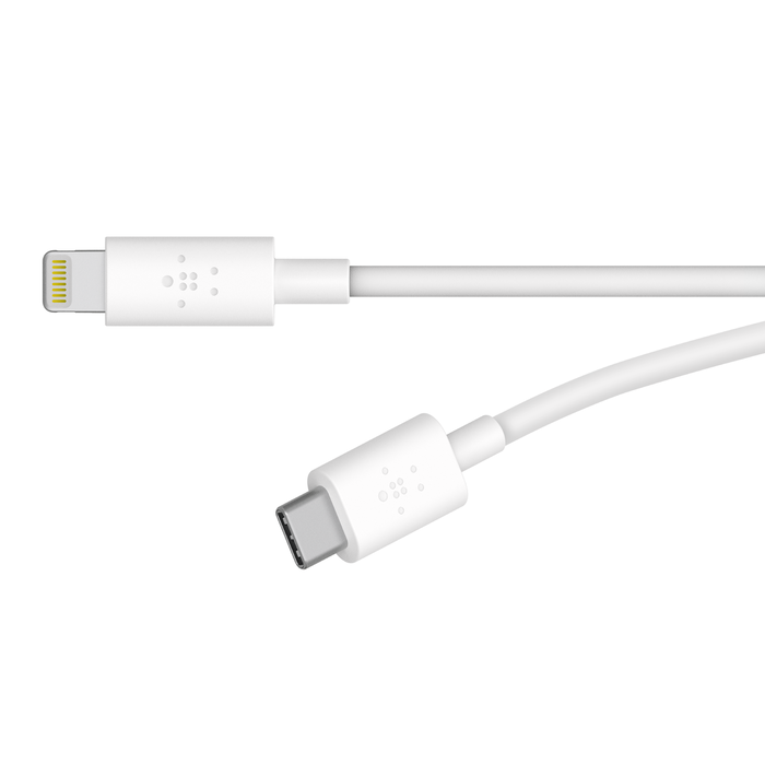 BOOST↑CHARGE™ USB-C™ to ライトニングケーブル, 白, hi-res