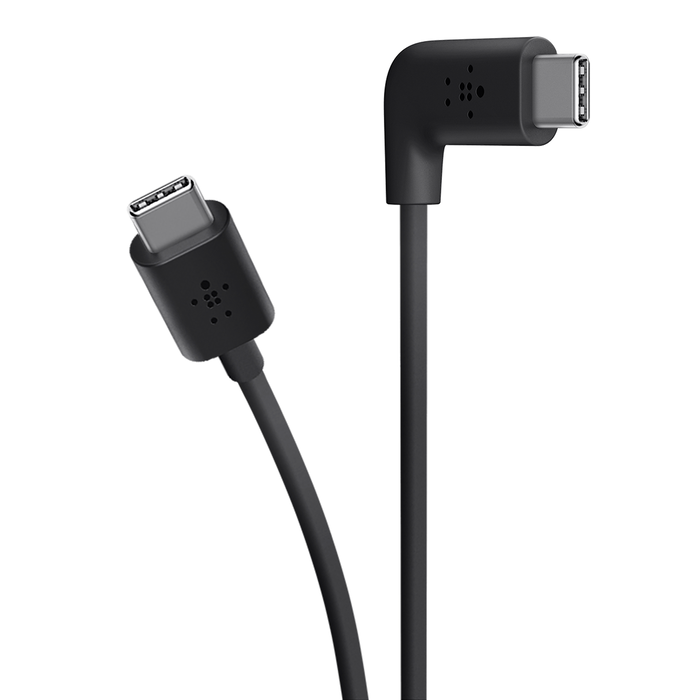 Right Angle USB Type C to USB Type A Cable