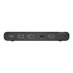 Universal 2nd Gen Secure KVM Switch, 4-Port Single Head No CAC