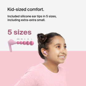 Wireless Earbuds for Kids, Pink, hi-res