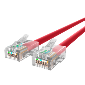 RJ45 CAT-5e Patch Cable Red 04, Red, hi-res