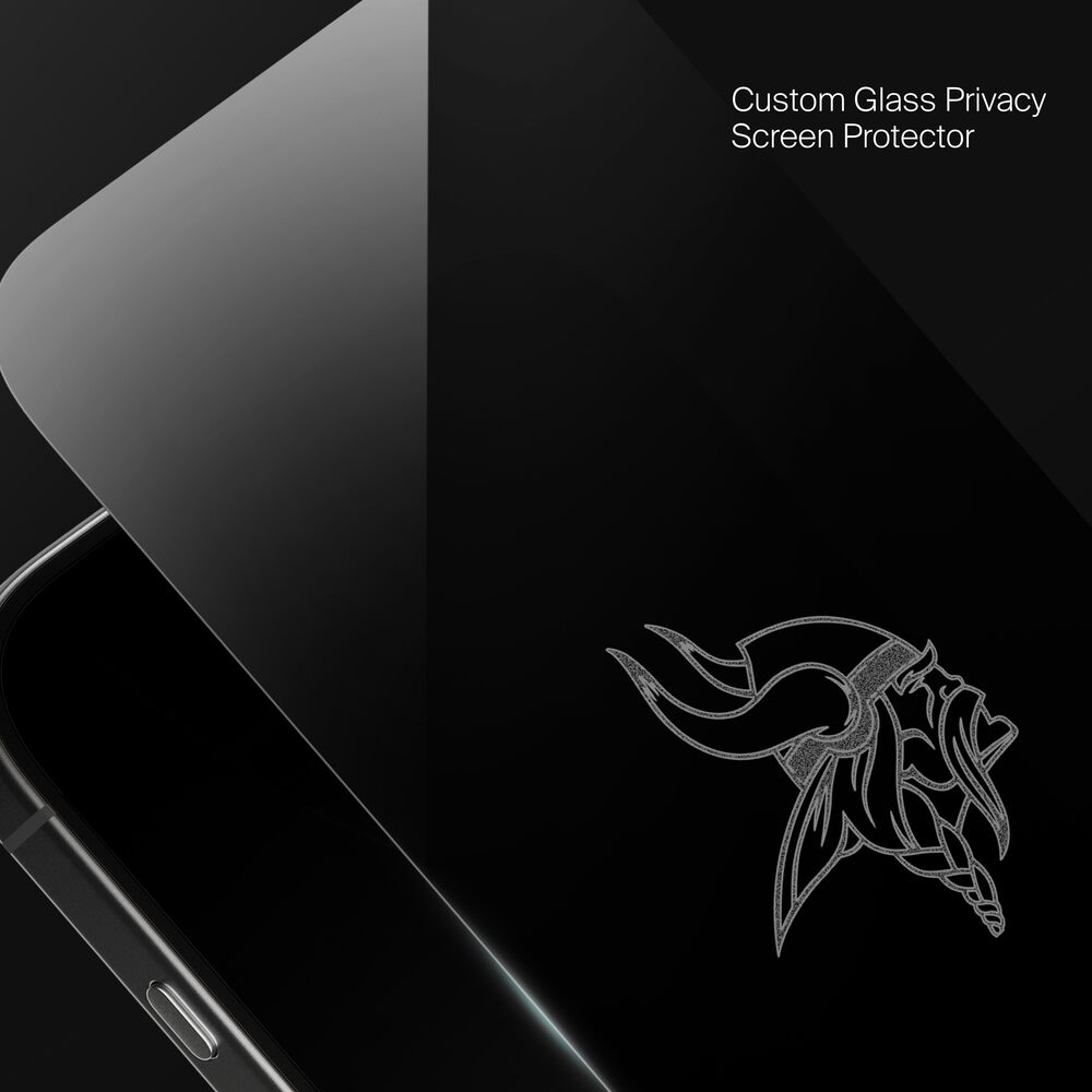 Minnesota Vikings Custom Glass Screen Protector, , hi-res