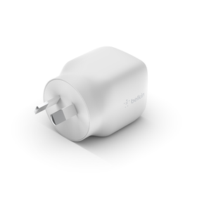30W USB-C PD GaN Wall Charger, White, hi-res