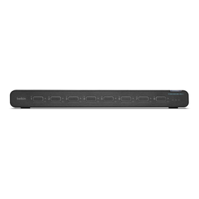 Universal 2nd Gen Secure KVM Switch, 8-Port Single Head w/ CAC, Black, hi-res