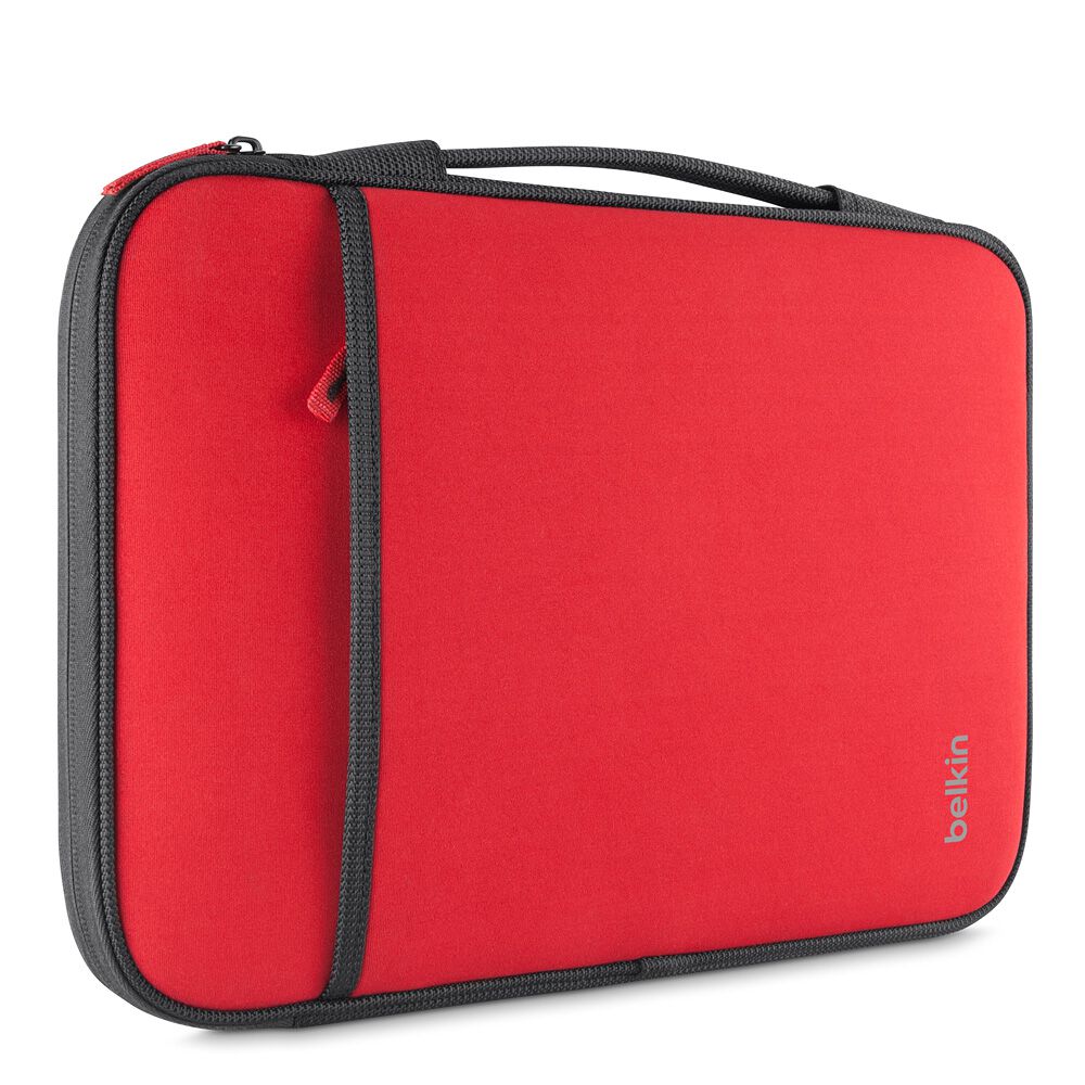 Sacoche pour MacBook&nbsp;Air 11", petits Chromebook et autre ordinateur portable 11", Rouge, hi-res