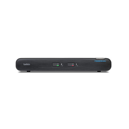 Universal Secure KVM Switch, 2 Port, Dual Head