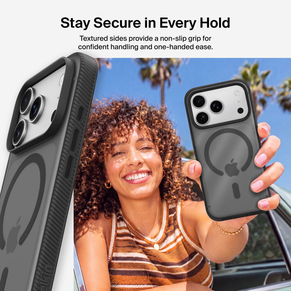 Grip Series Case for iPhone 18 Pro / iPhone 17 Pro, Black, hi-res