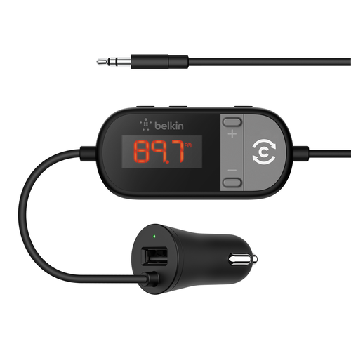 In-Car 3.5mm to FM Transmitter
