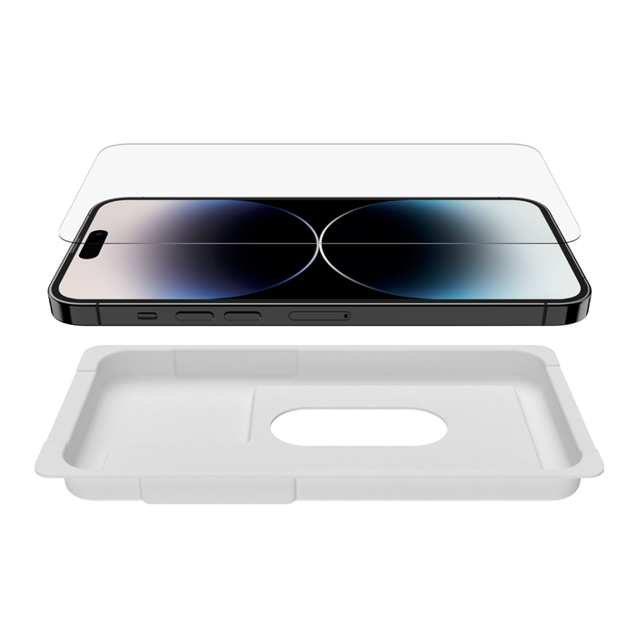 Protection d'écran TemperedGlass avec traitement antimicrobien pour iPhone 14 Pro Max, , hi-res