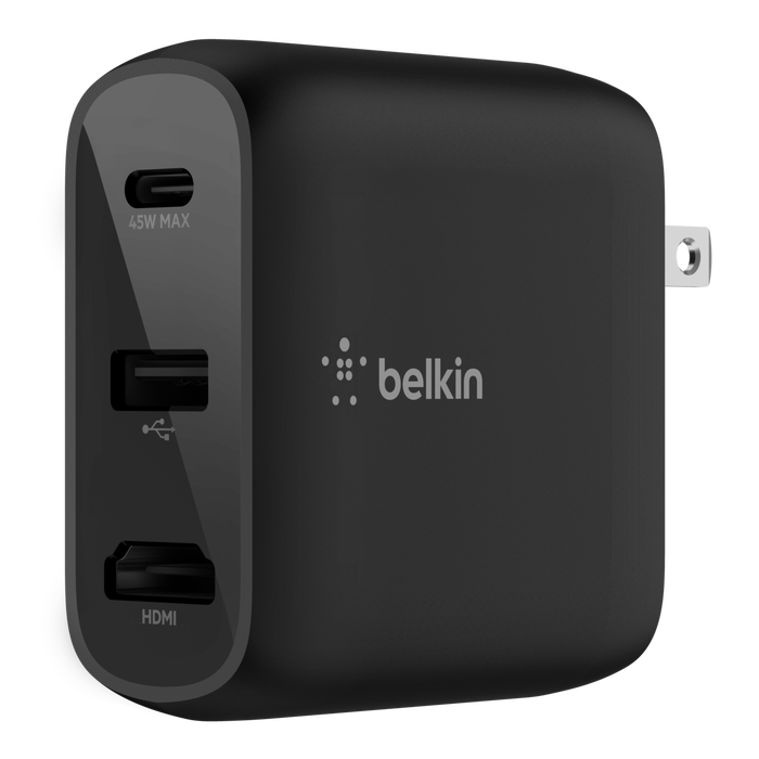 46.5W Power Hub, Black, hi-res