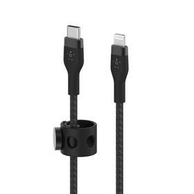 USB-C&reg;-Kabel mit Lightning Connector, Schwarz, hi-res