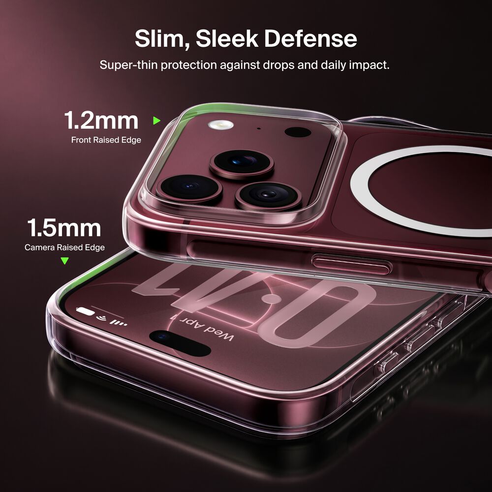 Clear Series Case for iPhone 18 Pro Max / iPhone 17 Pro Max, , hi-res