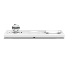 MagSafe 3-in-1 무선 충전 패드, 하얀색, hi-res