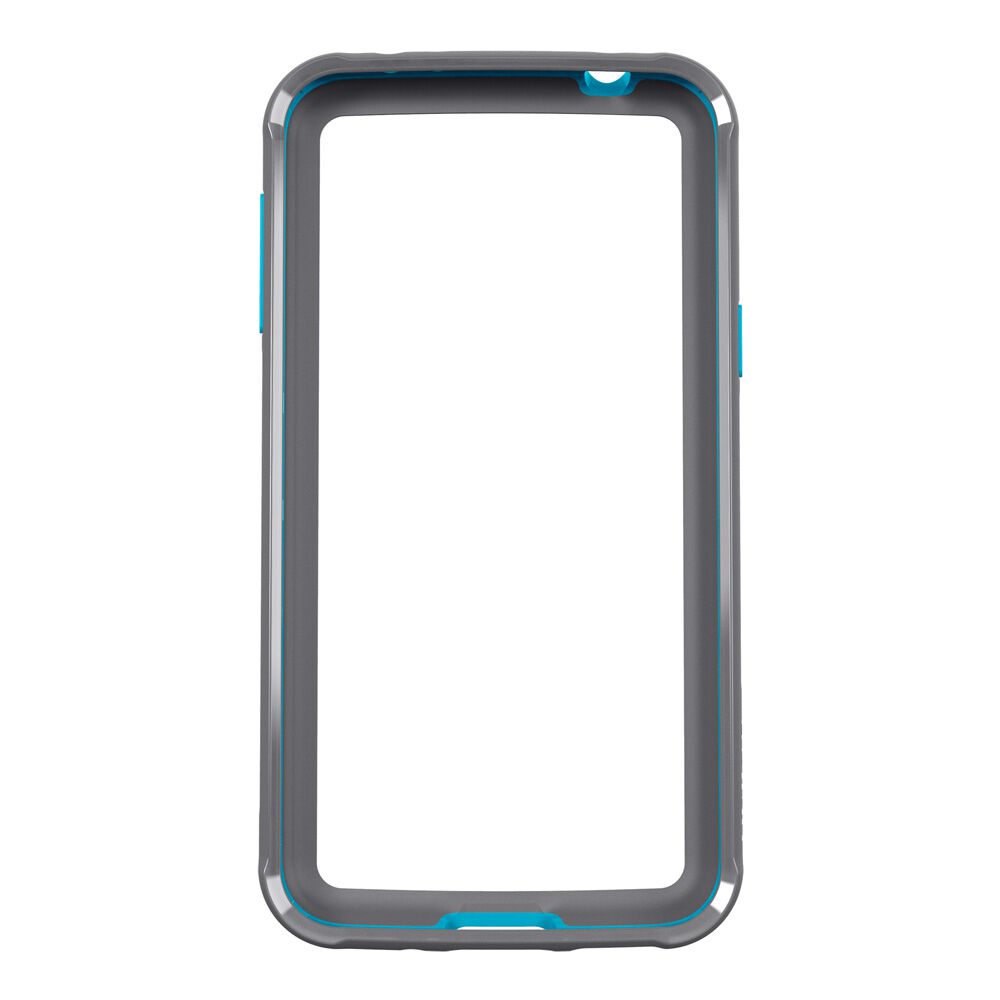 AIR PROTECT&trade; Grip Bumper Protective Case for GALAXY S5, Gravel/Topaz, hi-res