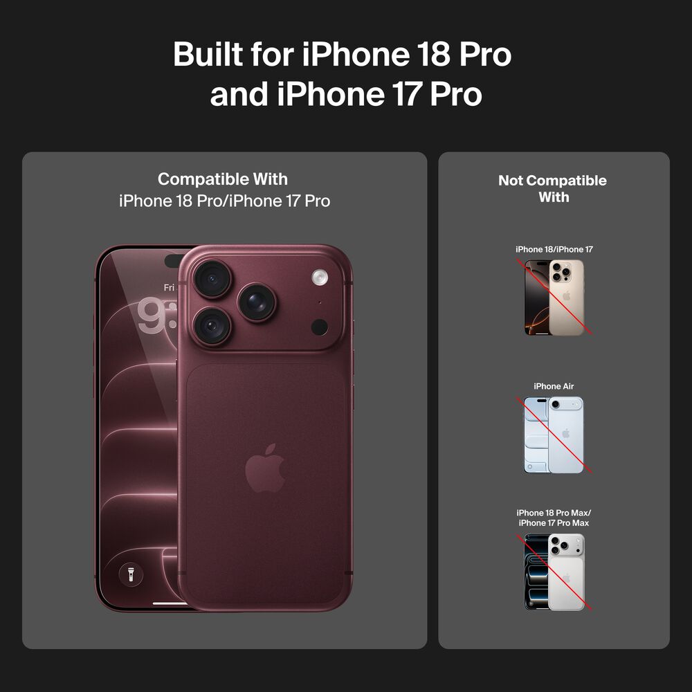 Anti-Reflective Screen Protector for iPhone 18 Pro / iPhone 17 Pro, , hi-res