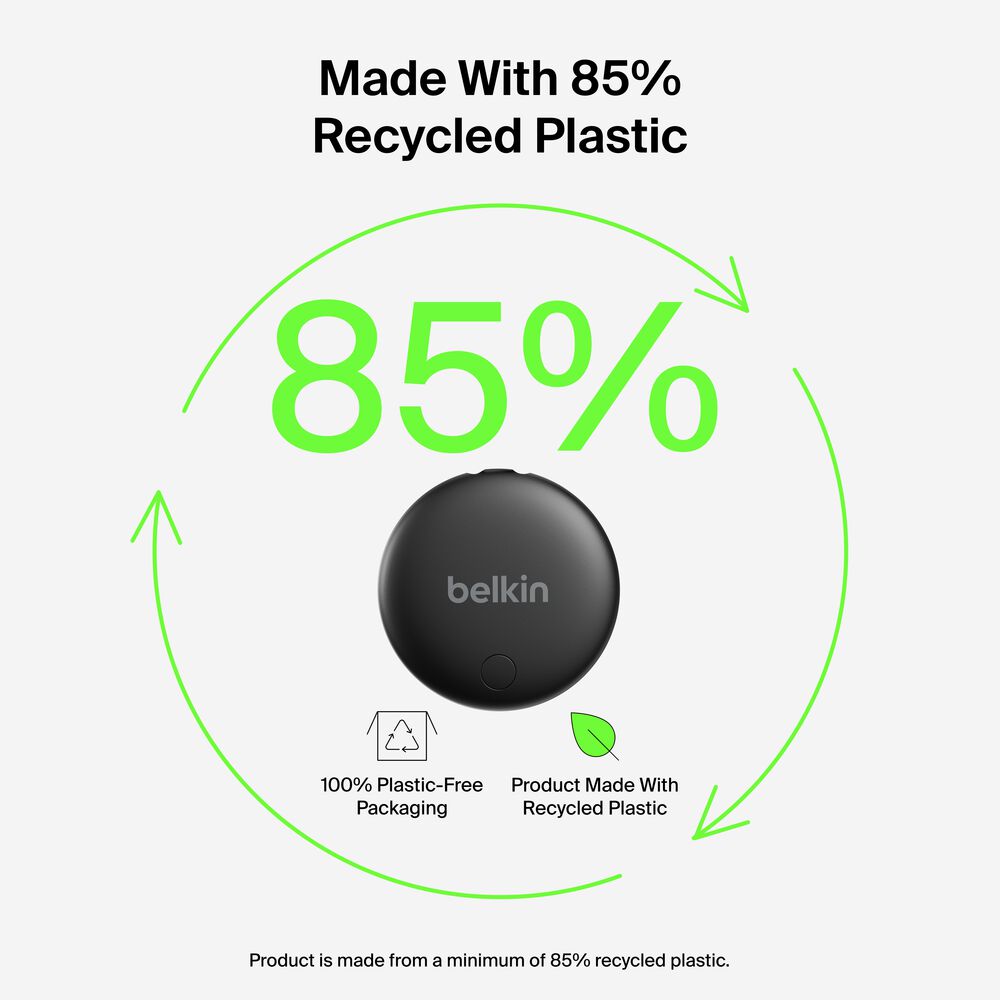 Bluetooth Tracker Tag, Black, hi-res