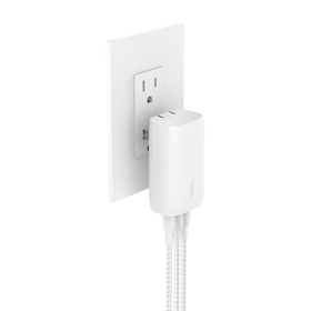 3 Port USB-C® Wall Charger with PPS 67W, , hi-res