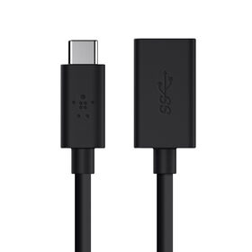 Adaptateur USB 3.0 USB-C™ vers USB-A™ (USB Type-C™), Noir, hi-res
