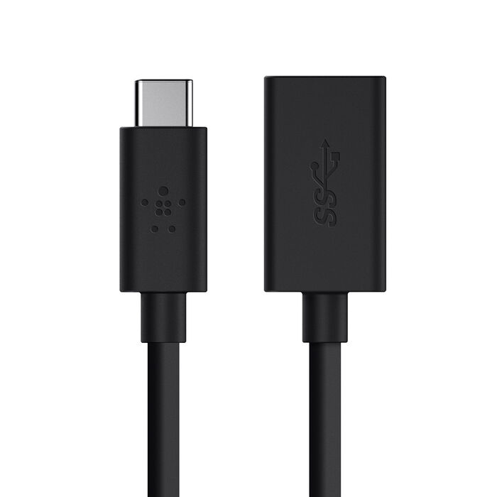 Adaptateur USB 3.0 USB-C™ vers USB-A™ (USB Type-C™), Noir, hi-res