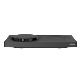 2-in-1 Wireless Charging Pad with Official MagSafe Charging 15W, Black, hi-res