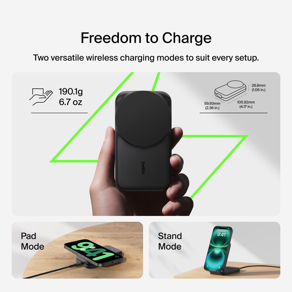 3-in-1 Foldable Magnetic Charger with Qi2 25W, , hi-res