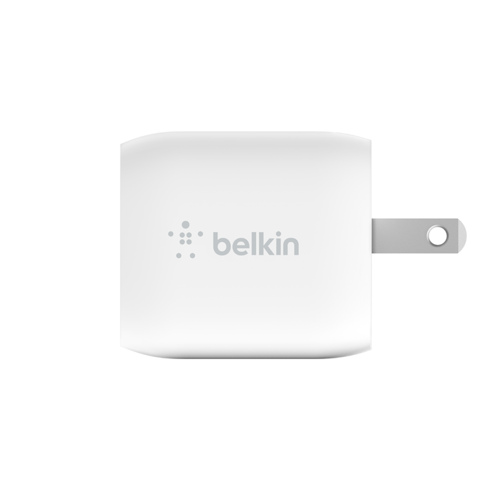 Dual USB-C GaN Wall Charger with PPS 45W, White, hi-res