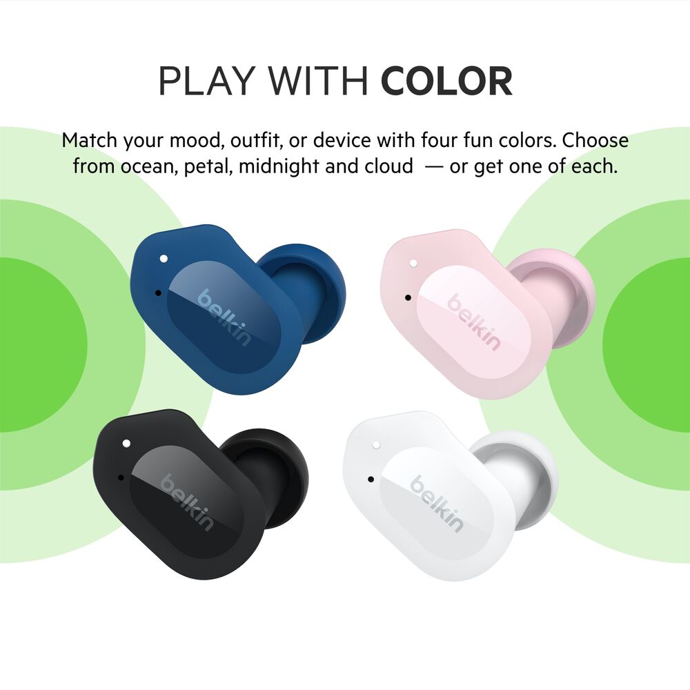 True Wireless Earbuds, Pink, hi-res