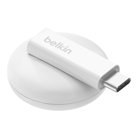 Portable USB-C Apple Watch Charger, White, hi-res