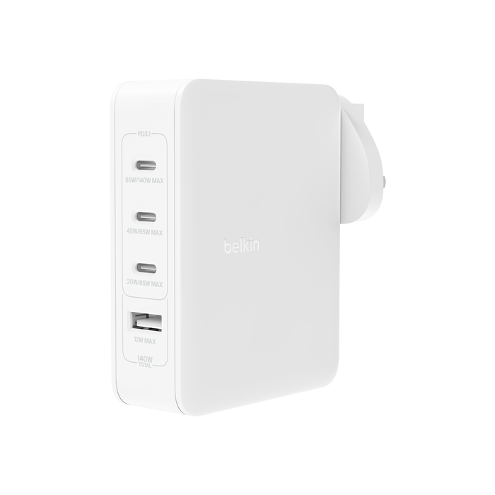 140W 4Port GaN Wall Charger Belkin MY