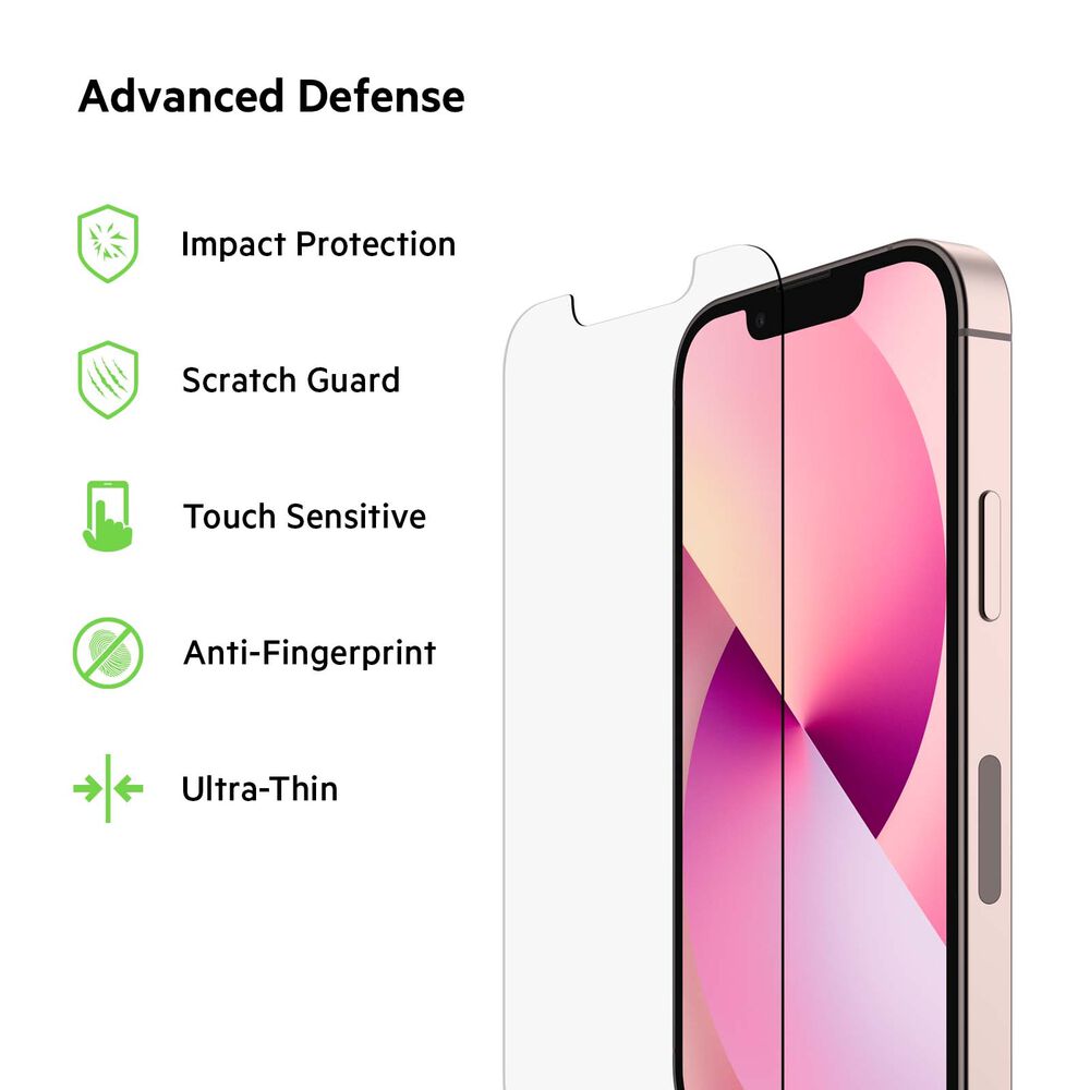 TemperedGlass Treated Screen Protector for iPhone 13 mini, , hi-res