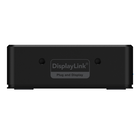 USB-C-dockingstation voor twee monitoren, Zwart, hi-res