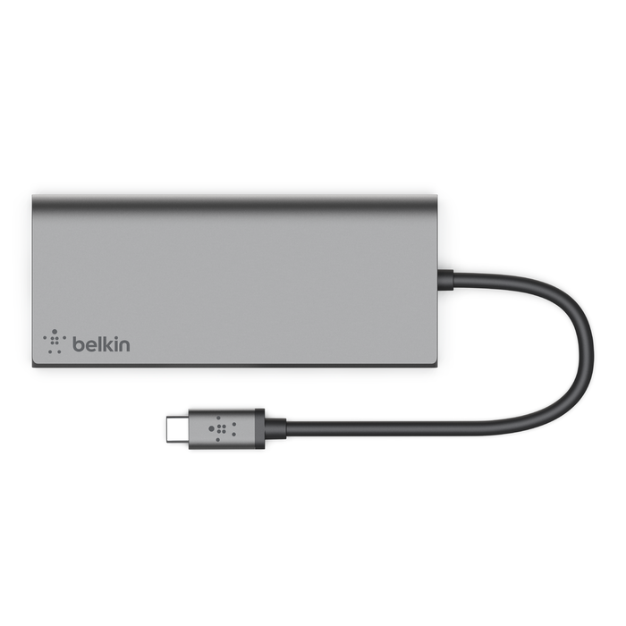 Belkin 7 in 1 USB-C イーサネットハブ F4U092BTSGY