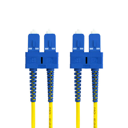Fiber Optic Cable; Singlemode SC/SC Duplex, 8.3/125