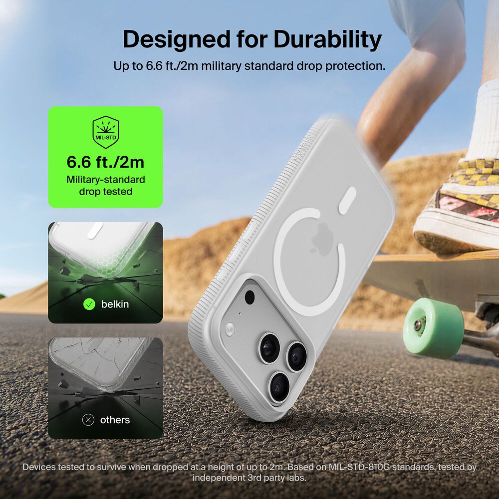 Grip Series Case for iPhone 18 Pro, Clear, hi-res