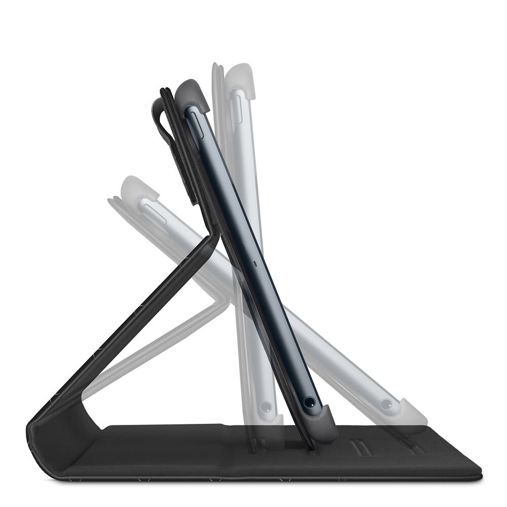 Quilted Cover with Stand for iPad mini and iPad mini with Retina display, Black, hi-res