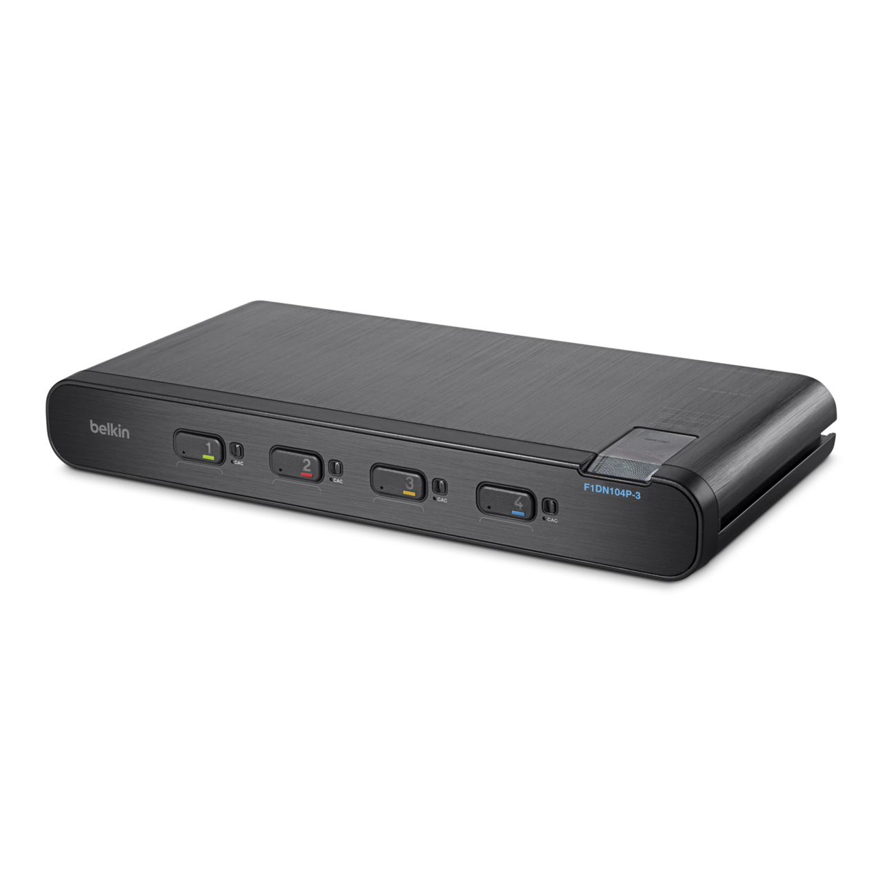 Belkin F1DJ104P-B conmutador KVM de 4 puertos incluye Con Cables Nuevo Sellado 