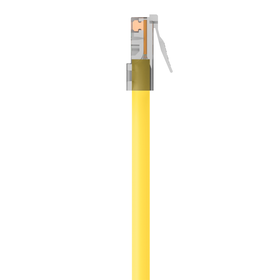 CAT6 Ethernet Patch Cable, RJ45, M/M, Yellow, hi-res
