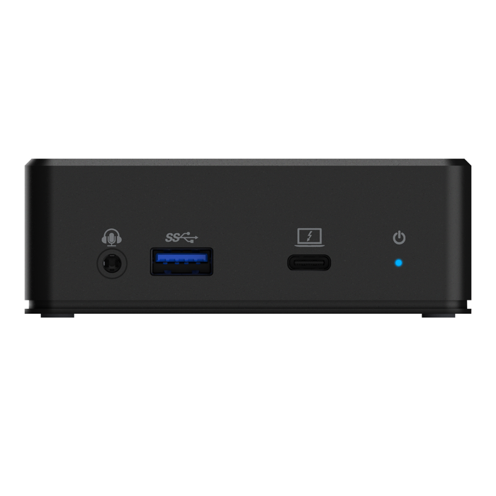 USB-C 雙顯示器擴展基座, Black, hi-res