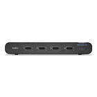 Universal 2nd Gen Secure KVM Switch, 4-Port Single Head w/ CAC, Black, hi-res
